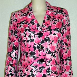 Le Suit NWT Floral Jacket Blazer Skirt Suits #6296